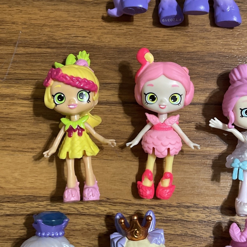 Shopkins Lil Shoppies Happy Place Mini 3" Doll And Ponies Lot - Picture 5 of 6